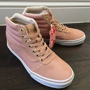 Vans | Shoes | New Rose Gold High Top 